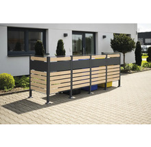 Mülltonnenbox WESTMANN Planum 4 320 x 80 x 120 cm holz-anthrazit-thumb-0 Mülltonnenbox WESTMANN Planum 4 320 x 80 x 120 cm holz-anthrazit-thumb-0
