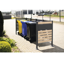 Mülltonnenbox WESTMANN Planum 4 320 x 80 x 120 cm holz-anthrazit-thumb-5 Mülltonnenbox WESTMANN Planum 4 320 x 80 x 120 cm holz-anthrazit-thumb-5