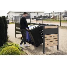 Mülltonnenbox WESTMANN Planum 5 400 x 80 x 120 cm holz-anthrazit-thumb-5 Mülltonnenbox WESTMANN Planum 5 400 x 80 x 120 cm holz-anthrazit-thumb-5