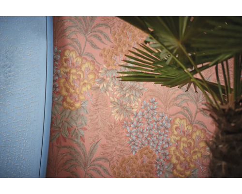 Tapete mit Pflanzenmuster