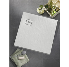 Rechteck-Duschwanne Ottofond Nevis 90x120x3.5 cm weiß Strukturiert Matt-thumb-3 Rechteck-Duschwanne Ottofond Nevis 90x120x3.5 cm weiß Strukturiert Matt-thumb-3