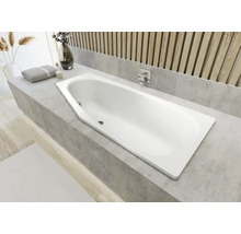 Raumsparbadewanne Kaldewei Mini Star rechts 157x75 cm weiß-thumb-1 Raumsparbadewanne Kaldewei Mini Star rechts 157x75 cm weiß-thumb-1