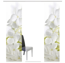 Flächenvorhang Padua 3er-Set weiß 60x245 cm-thumb-2 Flächenvorhang Padua 3er-Set weiß 60x245 cm-thumb-2