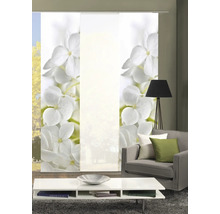 Flächenvorhang Padua 3er-Set weiß 60x245 cm-thumb-1 Flächenvorhang Padua 3er-Set weiß 60x245 cm-thumb-1