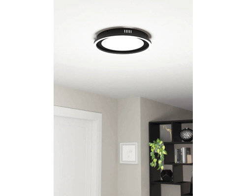 LED Deckenleuchte Eglo CALAGRANO 11,5 W einstellbares weiß 1-flammig IP 20 schwarz