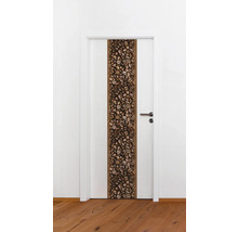 Zimmertür mit Kaffeebohnen-Design