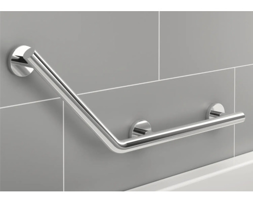 Winkel-Haltegriff aus Metall für Badezimmer