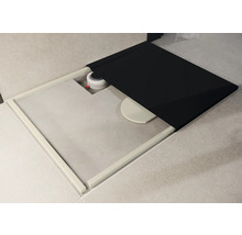 Duschwanne Kaldewei Superplan Zero 80x80x3,7 cm schwarz matt mit Wannenträger-thumb-6 Duschwanne Kaldewei Superplan Zero 80x80x3,7 cm schwarz matt mit Wannenträger-thumb-6