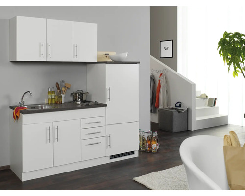 Singleküche Held Möbel Toronto 180 cm weiß | HORNBACH AT