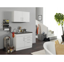 Miniküche Held Möbel Toronto weiß 100x60 cm inkl. | HORNBACH AT