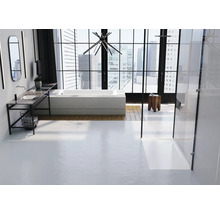 Extraflache Rechteck-Duschwanne Kaldewei Superplan Secure Plus 90x75x2,5 cm cool grey 90 matt mit Wannenträger und vollflächiger Antirutschbeschichtung-thumb-1 Extraflache Rechteck-Duschwanne Kaldewei Superplan Secure Plus 90x75x2,5 cm cool grey 90 matt mit Wannenträger und vollflächiger Antirutschbeschichtung-thumb-1