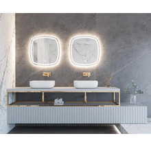 LED-Lichtspiegel Cordia SMOOTH LINE 80x80 cm-thumb-1 LED-Lichtspiegel Cordia SMOOTH LINE 80x80 cm-thumb-1