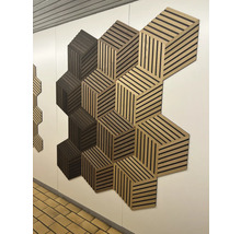 Fjordwall Akustikpaneel Raute-Paneel Walnuss 10x200x350 mm-thumb-2 Fjordwall Akustikpaneel Raute-Paneel Walnuss 10x200x350 mm-thumb-2