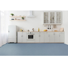 PVC-Boden Maxima Terrazzo-Optik 770M meliert helblau 400 cm breit (Meterware)