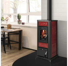 Kaminofen Bruno Janos Keramik bordeaux 5,6 kW-thumb-2 Kaminofen Bruno Janos Keramik bordeaux 5,6 kW-thumb-2