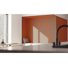 Fjordwall Akustikpaneel Linoleum Orange 20x600x2400 mm-thumb-5