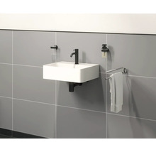 Handwaschbecken Jungborn Nienna eckig 46x40 cm weiß-thumb-5