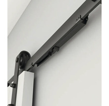 Soft-Close-System doppelt schwarz für Holztür-thumb-1 Soft-Close-System doppelt schwarz für Holztür-thumb-1
