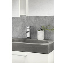 Waschbeckenunterschrank Differnz Somero Beton 57x80x38 cm mit Betonwaschbecken beton weiß-thumb-2
