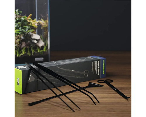 Aquascaping Werkzeug Set mit Schere, Pinzette und Spatel