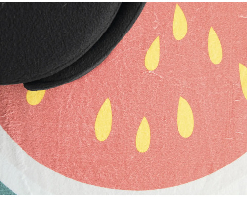 Dekokissen mit Melonenmuster