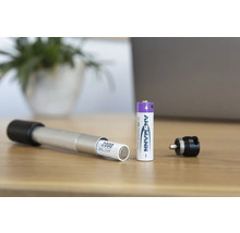 Arbeitsleuchte mit Akku und Endstück