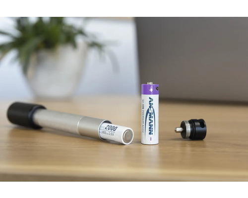 Arbeitsleuchte mit Akku und Endstück