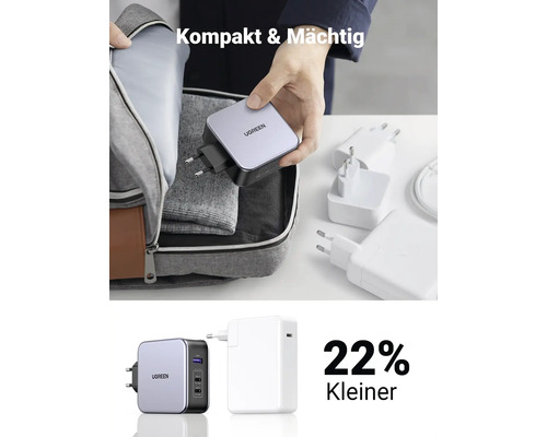 Netzteil zum Aufladen elektronischer Geräte.