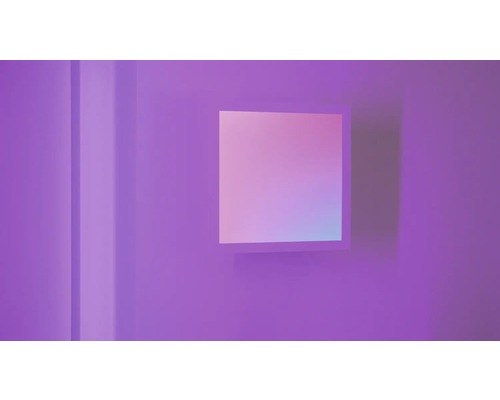 Quadratische LED Wandleuchte zur Raumbeleuchtung