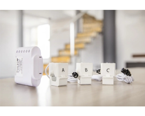 Energiemessgerät mit drei Sensoren zur Strommessung