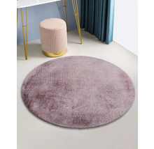 Runder Teppich, Hochflor