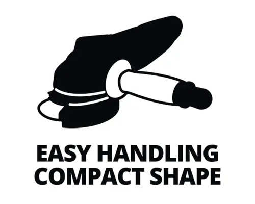 Symbol für einfache Handhabung und kompakte Form