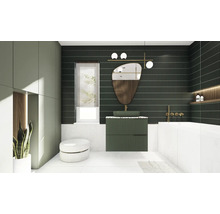 Waschbeckenunterschrank Jungborn Nonus 60x63,5x45,3 cm ohne Waschbecken forrest grün matt