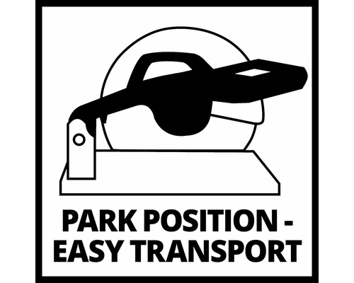 Parksymbol für einfache Transportposition