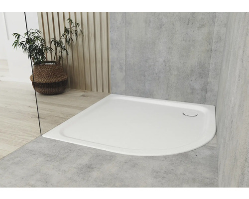 Eckige Duschwanne im Badezimmer