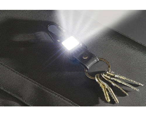 Schlüsselanhängerleuchte mit Schlüsseln