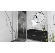 Waschtischplatte Jungborn 161x46 cm Marquina schwarz