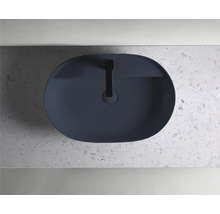 Waschtischplatte Jungborn 60,6x46 cm Terrazzo weiß