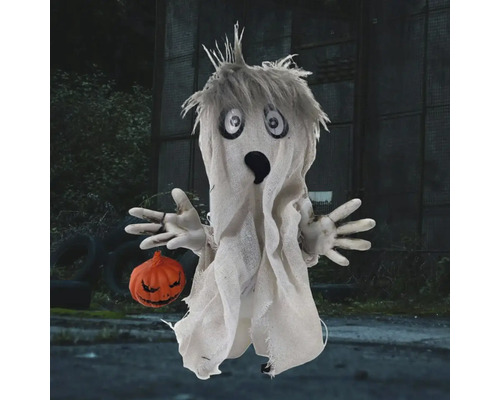Dekorativer Halloween Geist mit Kürbis