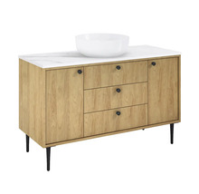 Waschbeckenunterschrank Jungborn PRIMUS 120x72x45,6 cm ohne Waschbecken natural hickory