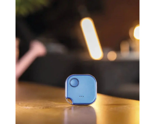 Blauer Schlüsselfinder zur Objektverfolgung