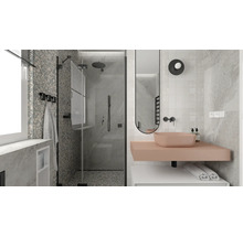 Waschtischplatte Jungborn 121x12x46 cm Terra Pink