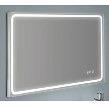 Rechteckiger Badezimmerspiegel mit LED-Beleuchtung