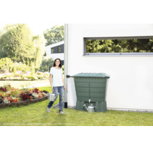 Regentonnendeckel GARANTIA eckig 520 L grün