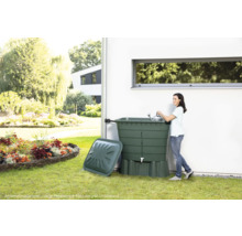 Regentonnendeckel GARANTIA eckig 520 L grün