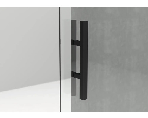 Duschkabine mit Türgriff