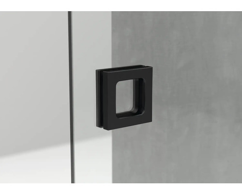 Quadratischer Türgriff für Duschkabine