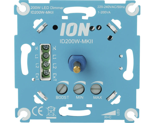 LED Dimmer ION INDUSTRIES unterputz aluminium (66.099.50)