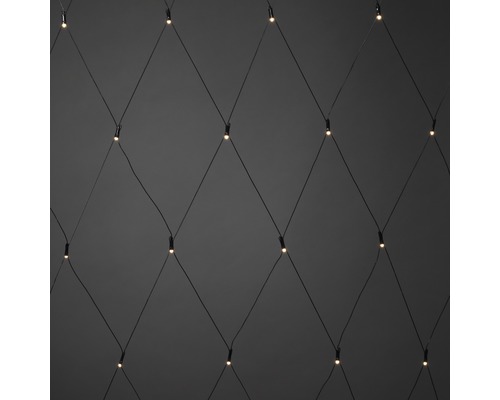 Micro LED Lichternetz Konstsmide 1,50 m 120 LEDs Lichtfarbe warmweiß inkl. Dimmer Lichterkette als Netz