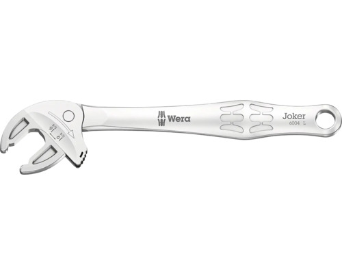 Schraubenschlüssel Wera 6004 Joker L, selbstjustierend SW 16 - 19 mm, 1 Stk. Wera Joker 6004 L Maulschlüssel